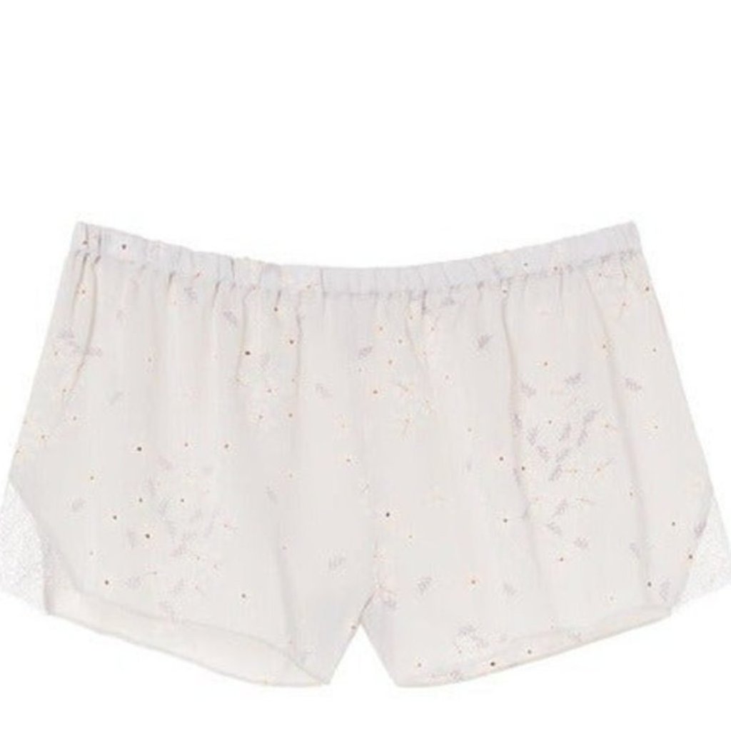 Vs Dream Angels Satin Short Lucky Floral Print